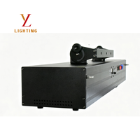 Projecteur laser RGB à 6 yeux avec rotation multi-angles, 62 canaux DMX, éclairage laser professionnel pour spectacles sur scène