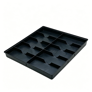 ถาดบรรจุภัณฑ์แบบป้องกันไฟฟ้าสถิตย์สำหรับแผงวงจรพิมพ์ (PCB) รุ่น Heavy Duty พร้อมเซลล์นำไฟฟ้าที่ช่วยในการจัดการชุดสาย AV - Product Image 6