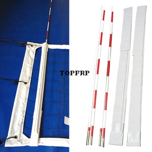 1.8m Fiberglass <b>Pole</b> FIVB Standard Volleyball <b>Net</b> Antennas with Sleeve Set - Product Image 6