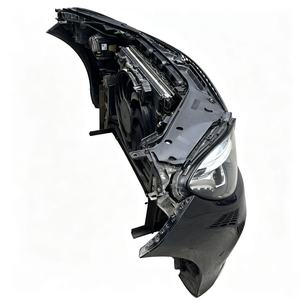Conjunto de parachoques delantero usado para <span class=keywords><strong>Mercedes</strong></span> Benz <span class=keywords><strong>GLE</strong></span> W292 2016-2020 SUV, frente completo con parrilla y faros, kit completo - Product Image 6