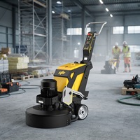 Ponceuse-polisseuse industrielle CFS pour sols en béton, époxy et terrazzo, avec moteur et contrôle PLC, 18500W, 220V/380V, fonctionnement automatique, haute performance