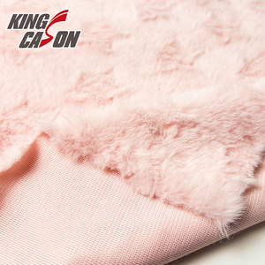 Kingcason alta calidad anti-píldora invierno buen servicio recién llegados sólido estrella cepillo conejo piel sintética para hogar textil-cojín - Product Image 6