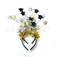 Chapeau de remise des diplômes Bandeau Mini Bachelor Cap Bandeau 2022 Graduation Party Supplies Kit Bachelor Graduation Party Décorations