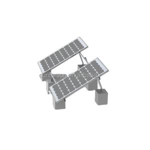 Système de montage <span class=keywords><strong>solaire</strong></span> professionnel <span class=keywords><strong>Support</strong></span> de panneaux PV installé sur <span class=keywords><strong>toit</strong></span> <span class=keywords><strong>plat</strong></span> Supports en aluminium haute résistance - Product Image 4