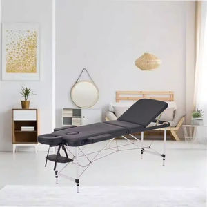 Tempat tidur Spa wajah, Meja pijat Salon kecantikan aluminium lipat portabel tahan lama untuk Spa wajah - Product Image 6