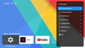 2025 nóng bán <span class=keywords><strong>S3</strong></span> <span class=keywords><strong>Mini</strong></span> 1080P Beamer 400ANSI Lumens <span class=keywords><strong>Android</strong></span> 13 hệ thống nhà thông minh LCD video điện thoại di động máy chiếu di động - Product Image 6