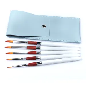 Reise künstler Aquarell pinsel Nylon Haar pinsel Set Künstler