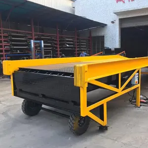Portable Loading Dock Platform Station Is A Very Heavy-steel Loading Dock Ramps Impact-resistant