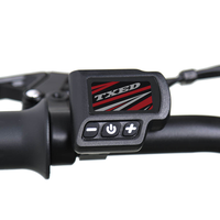 Motocicleta Eléctrica Mini TXED de Alta Calidad con Marco de 16 Pulgadas, Motor sin Escobillas de 36V/250W de una Sola Velocidad, Batería de Litio de 7.8Ah para Niños