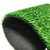 Gazon artificiel économique W6 de 10 mm en rouleau, vente en gros, tapis synthétique pas cher pour jardin, événements extérieurs, prix direct usine