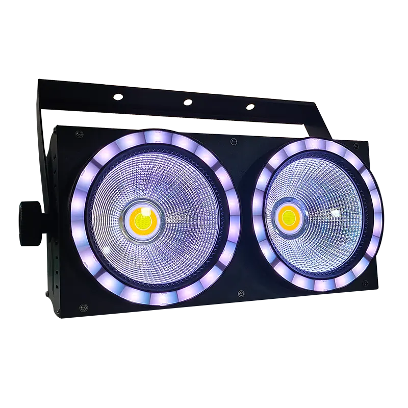 Newest stage lighting DMX control led COB blinder background light for night club ktv bar