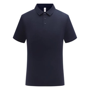 เสื้อโปโลผ้าฝ้ายยูนิเซ็กซ์ 240 กรัม 10A ป้องกันแบคทีเรีย เสื้อทำงานฤดูร้อน ทรงหลวม มีป้าย - Product Image 3