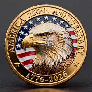 Molde para Monedas con Diseño de Logotipo, Moneda Personalizada de Metal 3D Chapada en Latón, Moneda Antigua con Grabado en Ambos Lados para Recuerdo de Aniversario - Product Image 6