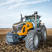 Nouveau modèle 2026 Tracteur agricole 150 CV 4x4 avec cabine, boîte de vitesses 12F+12R, tracteur agricole diesel pour la culture sur grandes exploitations