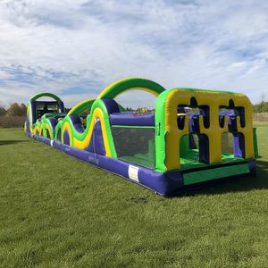 Pista <span class=keywords><strong>de</strong></span> Obstáculos Inflable Radical Run, Parque <span class=keywords><strong>de</strong></span> Obstáculos Inflable OEM, Pista <span class=keywords><strong>de</strong></span> Desafío Inflable para Negocios <span class=keywords><strong>de</strong></span> Alquiler <span class=keywords><strong>de</strong></span> Eventos al Aire Libre - Product Image 1