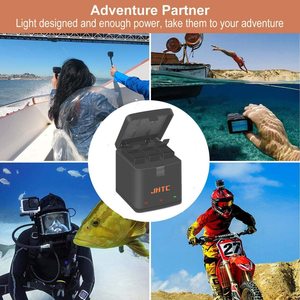 Batería JHTC de 1500 mAh para GoPro <span class=keywords><strong>Hero</strong></span> <span class=keywords><strong>8</strong></span> Black, Accesorios para Baterías - Product Image 5