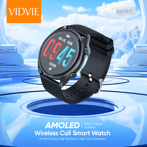 VIDVIE Round <span class=keywords><strong>Shape</strong></span> Relojes inteligente thông minh thể thao đồng hồ độ phân giải cao tập thể dục trackers smartwatch cho nam giới với chức năng cuộc gọi - Product Image 2
