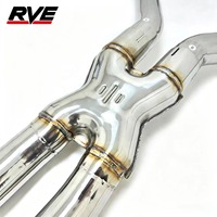 Système d'échappement Catback personnalisé en acier inoxydable ou en alliage de titane pour Lexus RCF GSF IS500 5.0L