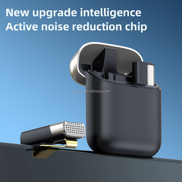 2026 SX960 Clip Mini Microphone Noise Cancellation Chip Live Broadcast Speech Teach Video Recording Lavalier Wireless Microphone