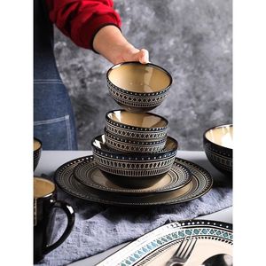 High Quality Wholesale Baroque Northern Europe Classic Luxury Dinnerware Sets Oven Safe Dishwasher Safe Customizable - Product Image 3