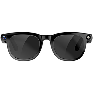 Lunettes intelligentes M89 2MP légères 145g Noir/Blanc – Lunettes IA économiques pour l'enregistrement vidéo professionnel et l'assistance IA - Product Image 3