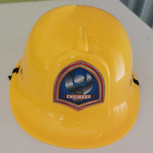 Nicro الأطفال تأثيري مهندس الإطفاء لعب دور اللباس الأحمر الأصفر الأزرق خوذة عيد ميلاد الحزب الديكور لوازم هالوين - Product Image 5