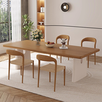 Maßgefertigte Wohnmöbel Massivholz Kiefer Büro Esszimmer Restaurant Konferenz Holz Esstisch Küchentisch