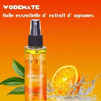 Spray Dissolvant de Colle pour Extensions Capillaires Marque Privée 118 ml Sans Traces Parfum Citron pour Perruques en Dentelle et Extensions à Bandes Adhésives