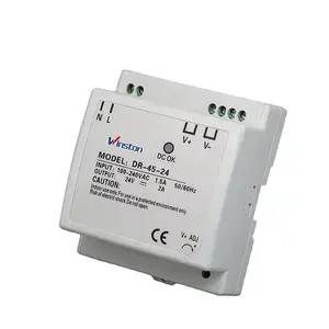 DR- 60W DIN Rail cctv camara 5v 6.5a ac / dc switching power supply