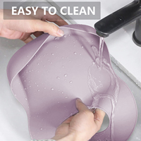 Lames et cuillères en silicone non toxiques pour enfants, conteneurs pour nourriture pour bébés, design pour enfants, ensemble d