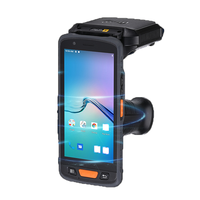 GPS WiFi layar ganda, PDA Ultra jarak jauh UHF R2000 sistem Android NFC untuk parkir garasi gudang stok persediaan