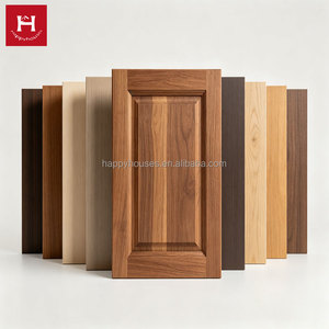 Portes d'armoires de cuisine en bois massif sculpté de style Shaker moderne, <span class=keywords><strong>meubles</strong></span> sur mesure <span class=keywords><strong>pour</strong></span> toute la maison, idéales <span class=keywords><strong>pour</strong></span> les villas - Happy Houses - Product Image 2