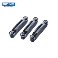 Insertos de ranurado de carburo de tungsteno de alto rendimiento con recubrimiento PVD ACME TDT/TDC/TDJ/TDXU2/3/4, herramienta de corte de torno CNC de doble cabeza