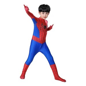 Costume da <span class=keywords><strong>Spiderman</strong></span> per Bambini, Tuta Fantasia per Halloween e Feste in Maschera, Tipo Personaggio TV, Fornitura Diretta dalla Fabbrica - Product Image 6
