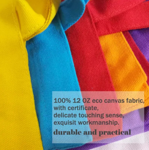 Bolsa de compras de algodón náutico de gran capacidad personalizable tela de lona gruesa con mango largo reutilizable y estampado de logotipo - Product Image 6