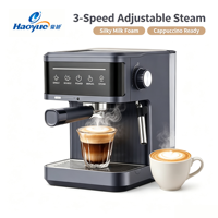 Machine à expresso italienne semi-automatique HY Home, pression 20 bars, contrôle de température NTC, buse vapeur réglable, couleur personnalisée disponible
