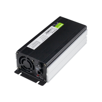 Chargeur de batterie automatique pour batterie au plomb-acide et Lifepo4, 100-240V, large plage de tension, 12V/18A, 24V/14A, 36V/10A, 48V/7A, 60V/6A, 72V/5A, intérieur