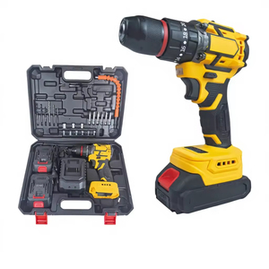 Nuevo kit combinado <span class=keywords><strong>de</strong></span> herramientas para el hogar y mecánica, <span class=keywords><strong>taladro</strong></span> percutor inalámbrico sin escobillas para carpintería - Product Image 3