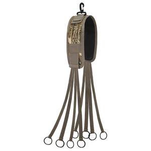Correa de Nylon Impermeable con 8 Anillas para Colgar Equipo de Exterior, Organizador de Equipo para Camping, Pesca y Escalada, para Todas las Estaciones - Product Image 1