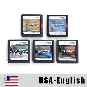 Boîte anglaise française SoulSilver HeartGold Pearl Platinum Diamond USA FRA UKV avec manuel et cartouche de jeu pour DS 3DS 2DS - Product Image 6
