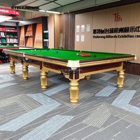 Mesa de Snooker Desmontable de Nueva Llegada, 8ft, 9ft, 10ft, 12ft, con Estructura Superior Dividida, Mesa de Billar para Uso Doméstico