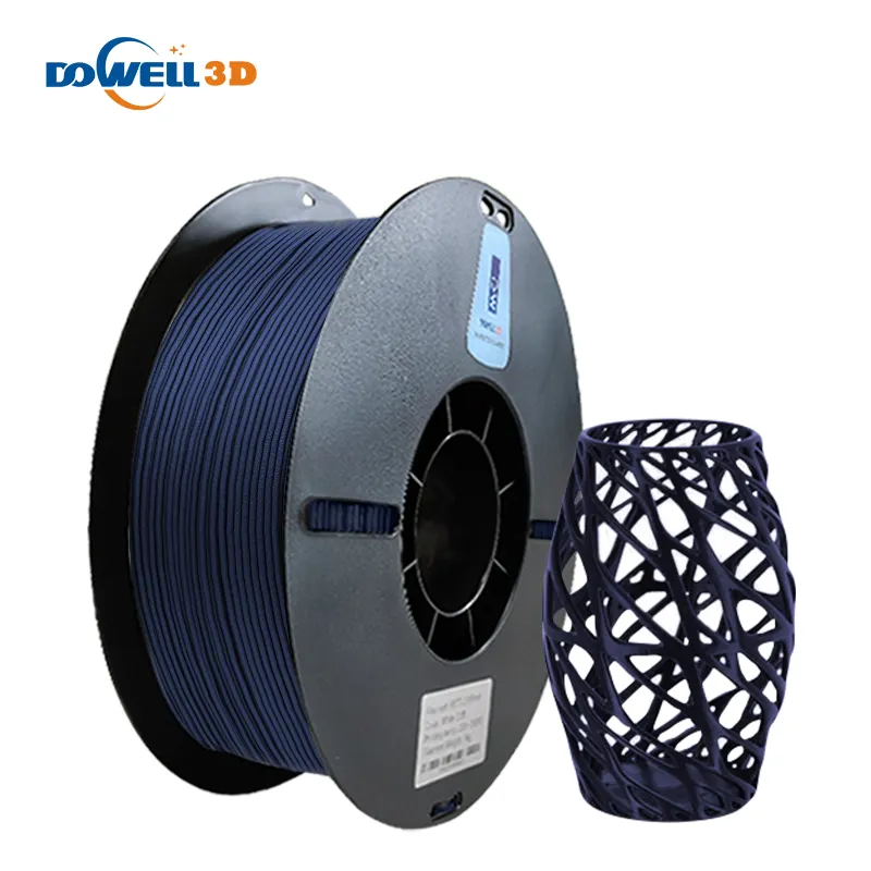 Filament coloré en fibre de carbone PLA 1 kg/rouleau PLA 1.75mm matériau d'impression 3D Dowell fabricant