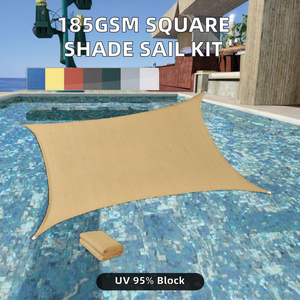 <span class=keywords><strong>Voile</strong></span> d'<span class=keywords><strong>ombrage</strong></span> de jardin Beige Blanc Couleur 100% Matière première HDPE <span class=keywords><strong>Voile</strong></span> d'<span class=keywords><strong>ombrage</strong></span> d'extérieur <span class=keywords><strong>5x5</strong></span> <span class=keywords><strong>Voile</strong></span> d'<span class=keywords><strong>ombrage</strong></span> 0.5*0.5m échantillon - Product Image 5