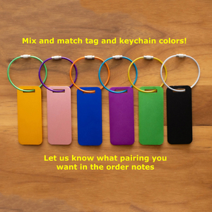 Hot Sale Factory Wholesale Metal Aluminum Alloy Luggage Tag Anodized <b>Suitcase</b> <b>Label</b> for Travel Bag ID Security - Product Image 1