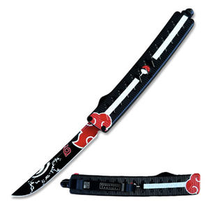 OK-1845 Navaja de Bolsillo Estilo Katana de Acero Inoxidable de 8.5 Pulgadas, Mango Estilo NA RUTO, Navaja Táctica de Doble Acción, Herramienta de Respaldo - Product Image 3