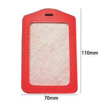 Portefeuille de cartes personnalisé en PVC durable et écologique avec logo DIY, pour permis de conduire et cartes RFID, design tendance