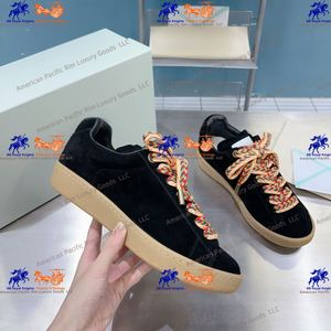 Zapatillas Deportivas Casuales de Diseño con Texto Azul de Calidad para Mujer, Cómodas Zapatillas para Correr con Cordones, Estilo Retro para Primavera LANVINs - Product Image 5