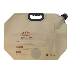 Borsa da bagno pieghevole per acqua portatile da viaggio borsa 5L 10 L borsa per la sacca d'acqua con beccuccio per campeggio e escursioni all'aperto - Product Image 5