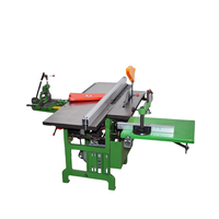 220V 2.2KW multi-usages Machine à bois outil scie rabot perceuse épaississeur affûteur combiné Push-Table multi-usages