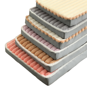 Ganzjahres-Luxus-Hundebett in Übergröße, Moderne Quadratische Form, Hochelastischer Memory-Schaum, Abnehmbares Waschbares Feuchtigkeitsabweisendes Tuch für Haustiere - Product Image 2